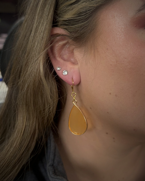 Golden Honey Teardrops